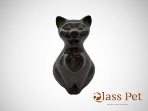 Urna Gato Cinza