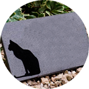 Placas memoriais para animais de estimação